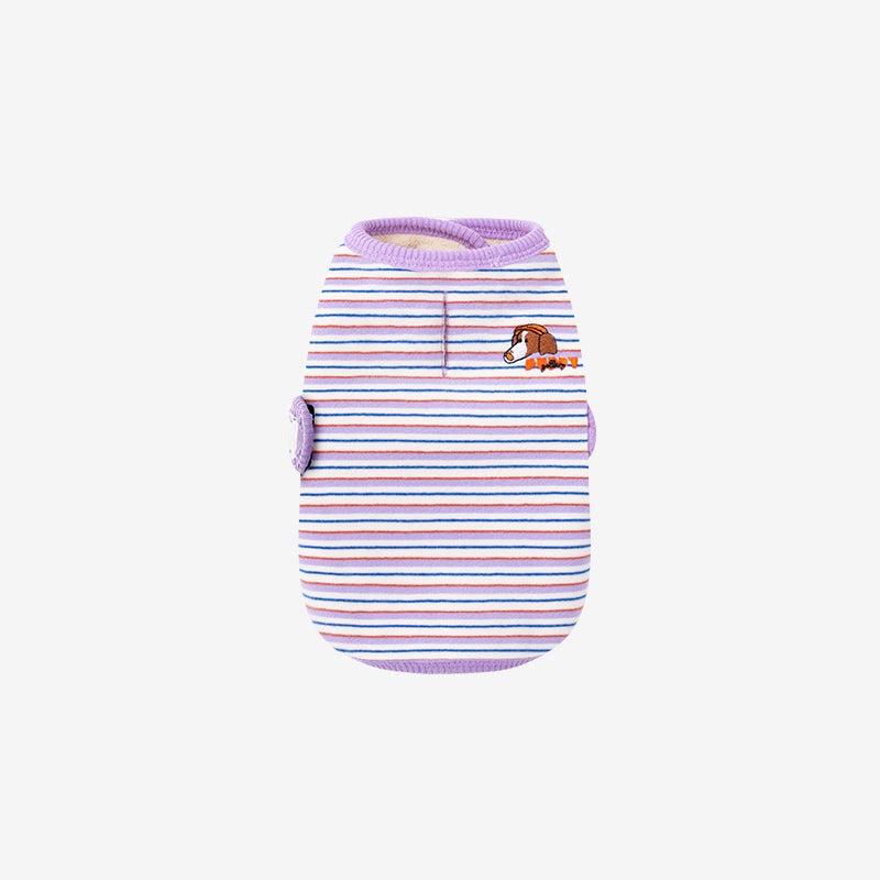 JamJam Stripe Wrap Vest - moki+