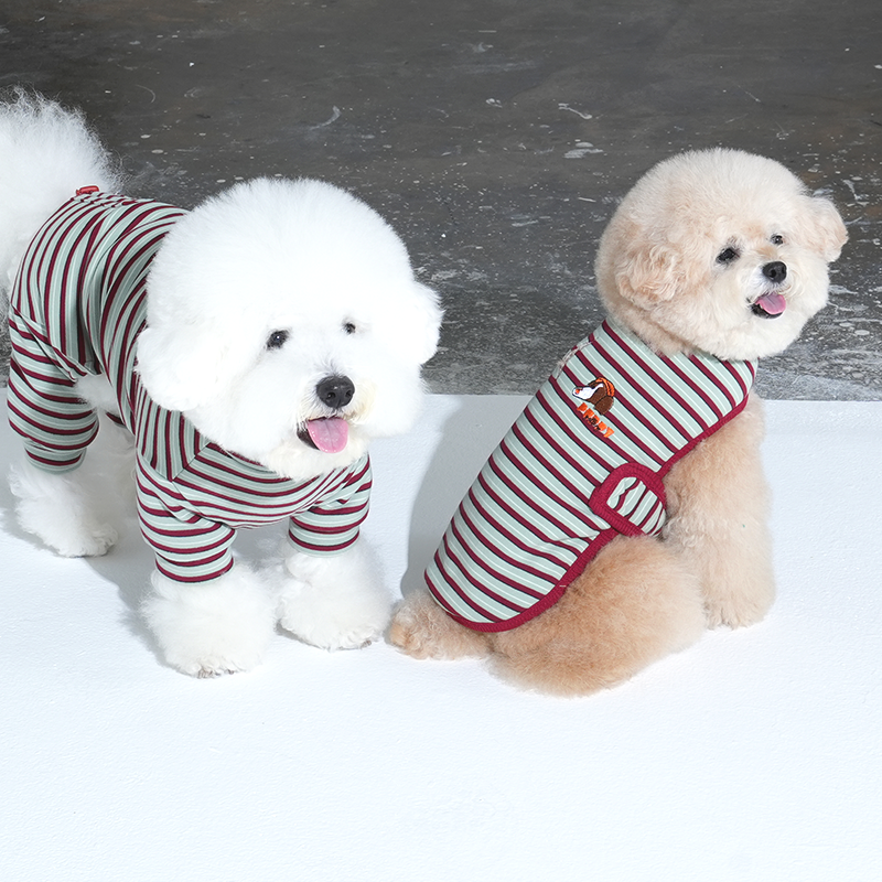 JamJam Stripe Wrap Vest - moki+