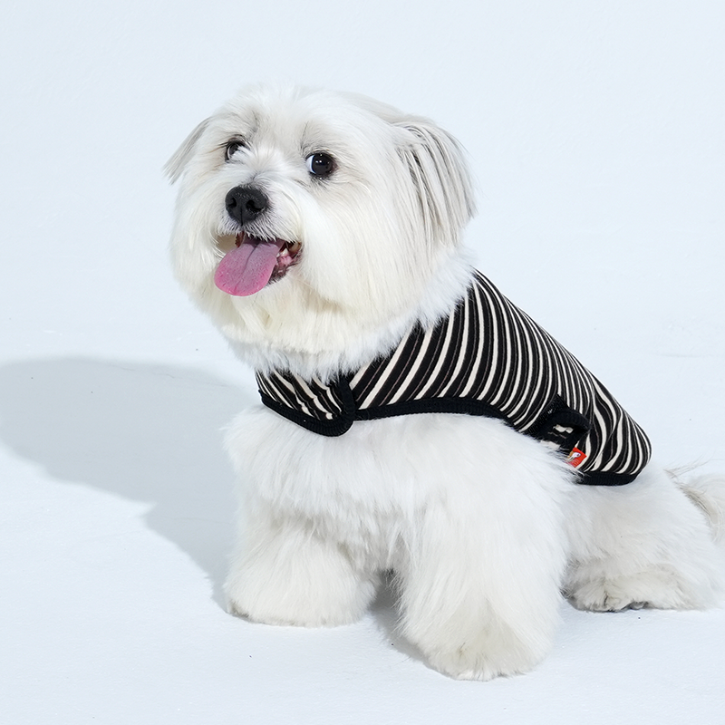 JamJam Stripe Wrap Vest - moki+