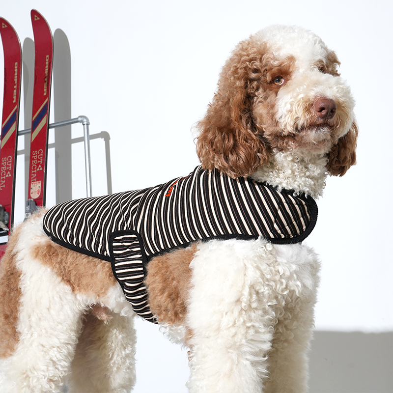 JamJam Stripe Wrap Vest - moki+