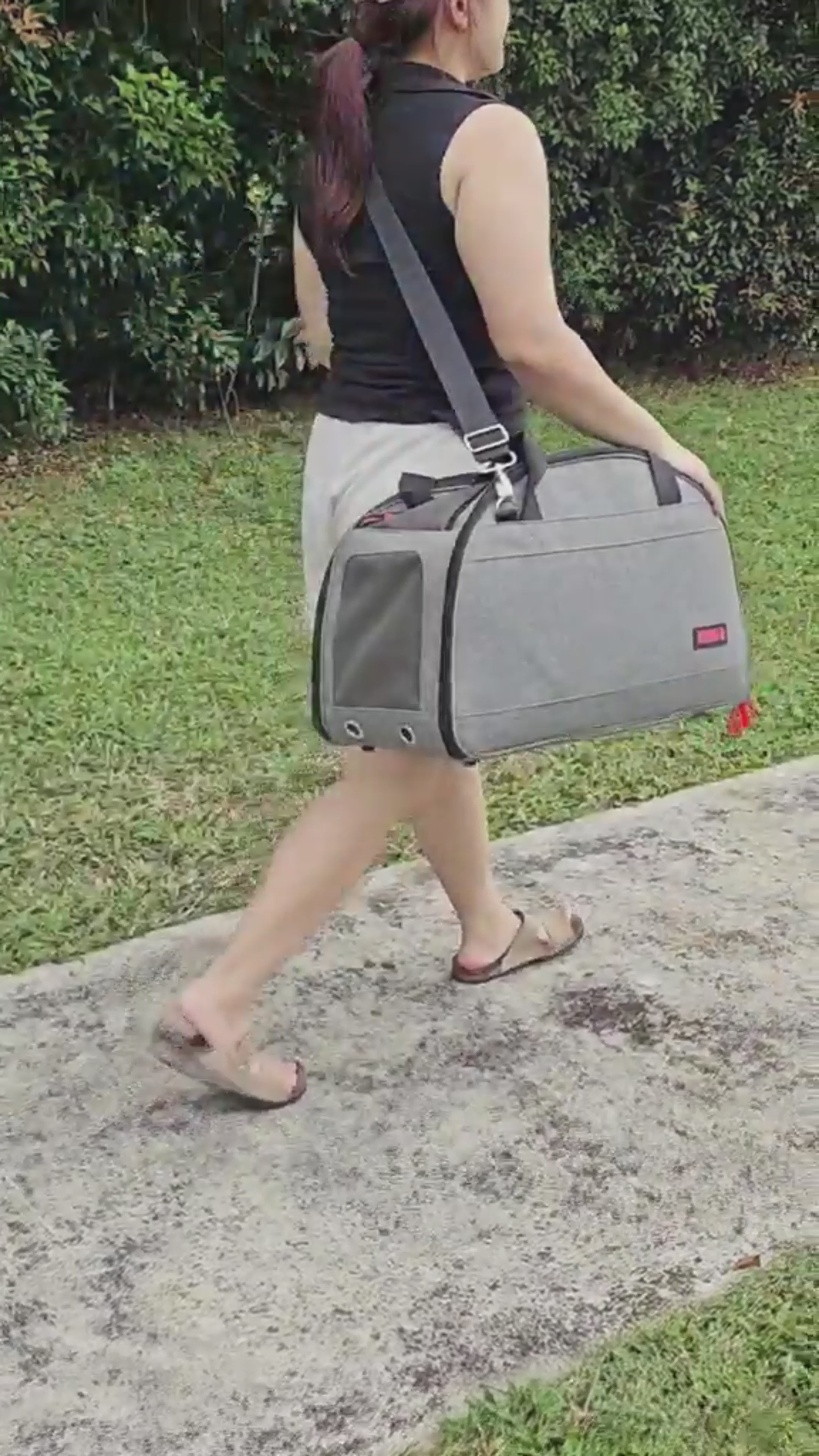 KONG Travel 2-In-1 Pet Carrier & Travel Mat