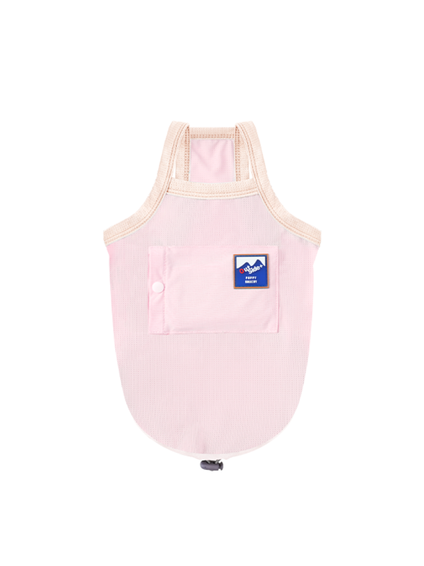 Cooling Vest - Beige/Pink