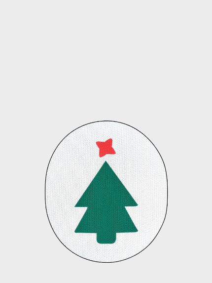 Cat Scratch Board - Christmas Tree