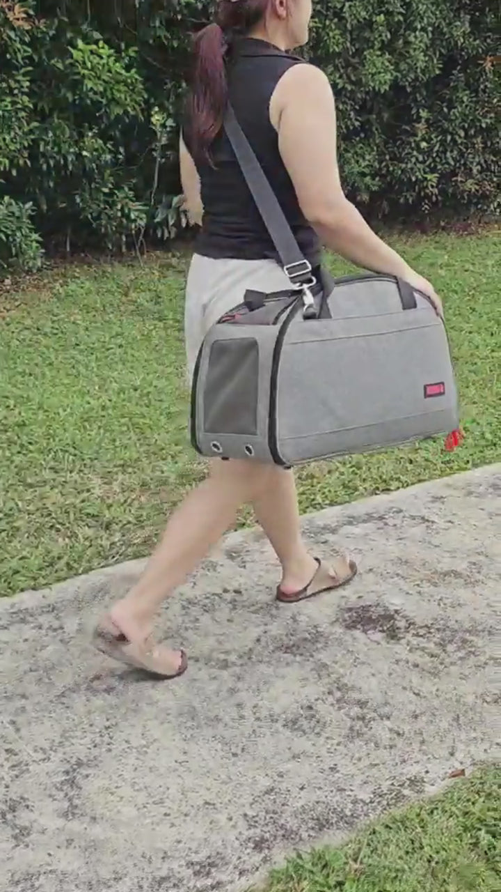 KONG Travel 2-In-1 Pet Carrier & Travel Mat
